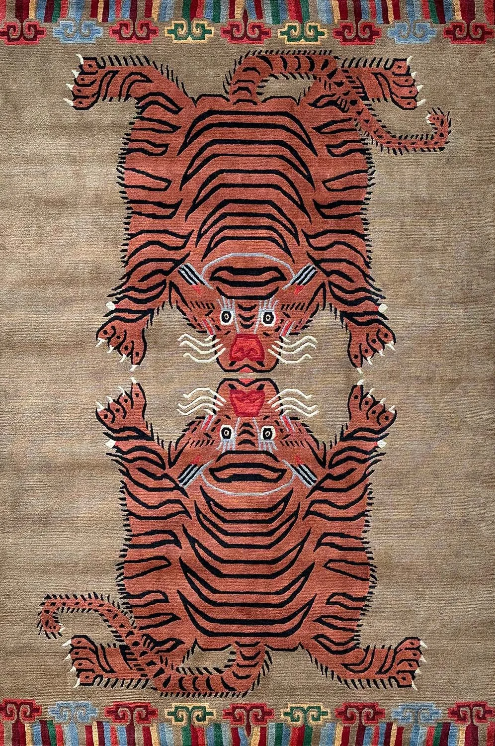 Double Tiger Camel — Tibet Rug Company